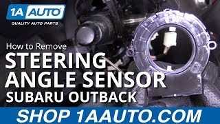 How to Remove Steering Angle Sensor 10-14 Subaru Outback