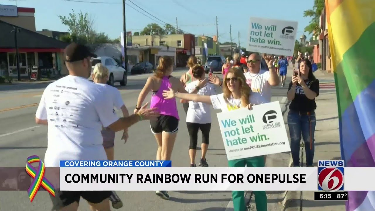 Community Rainbow Run For OnePulse