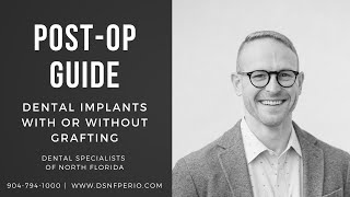 Download Lagu Post-Operative Guide: Dental Implants | Dr. John W. Thousand IV Thumbnail