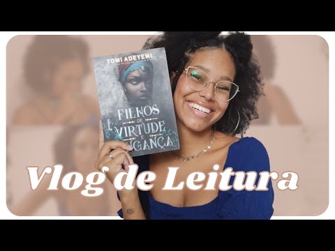 VLOG DE LEITURA | Lendo FILHOS DE VIRTUDE E VINGANÇA  - Emanuella Faria