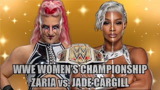 Download the video "WWE 2K24 : 2025.01.28_2_WWE WOMEN'S CHAMPIONSHIP_ZARIA vs. JADE CARGILL"