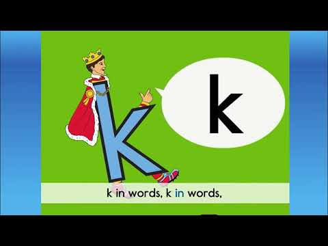 Letterland Alphabet Phonics Songs/Kicking King Song