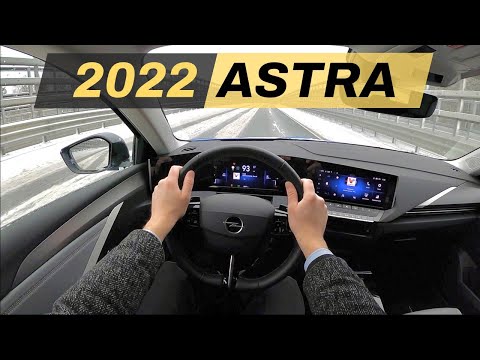 2022 Opel Astra POV Drive In Snowy conditions (Binaural Audio)