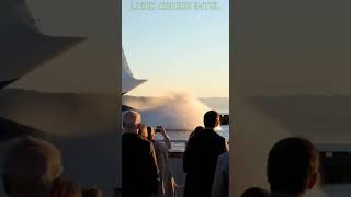 When a Brand-New Cruise Ship Meets the Ocean