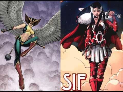 Who would win? Hawkgirl vs Lady Sif