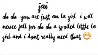 The Janoskians - La Girl Lyrics