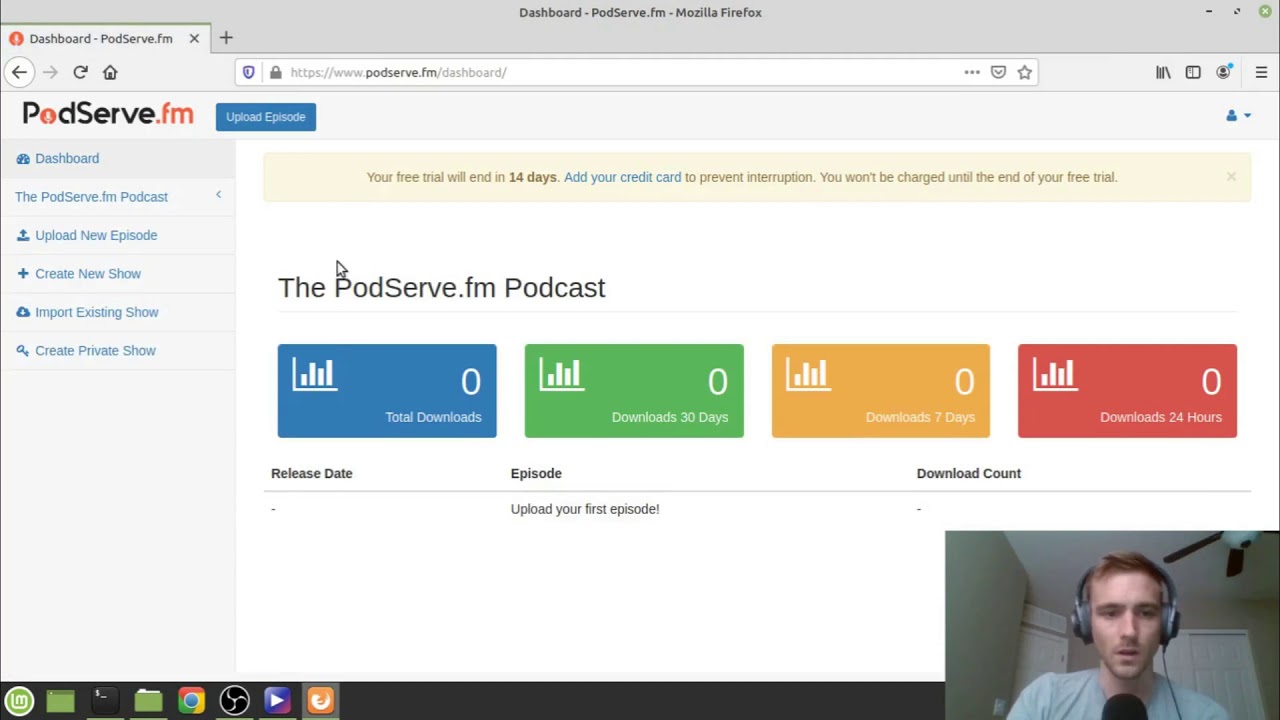 Simple Podcast Setup For PodServe.fm