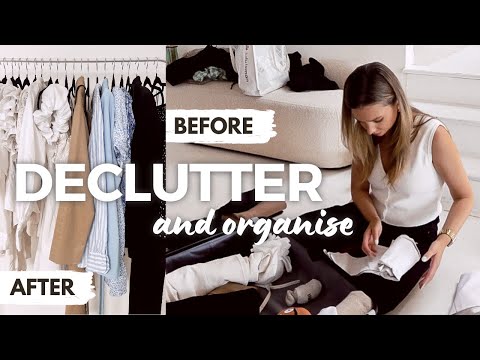 Decluttering and Organizing all my things! Storage, wardrobe, junk drawer - YouTube