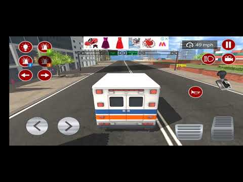American Emergency Ambulance Simulator new cars games 2021 - Android Gameplay