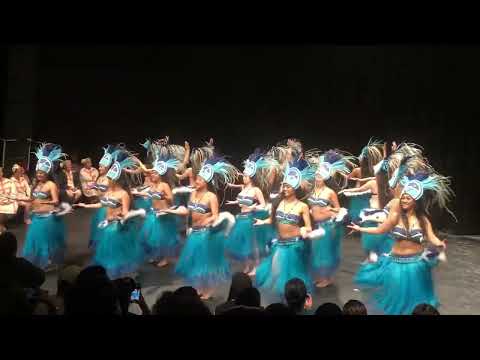 Vaka Takitumu Drum dance (girls) 2021 - NZ