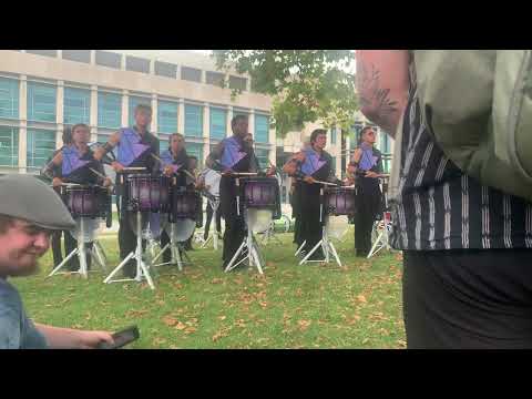 Blue Knights Drumline - 2023 DCI Finals Night | Lot warmup (1)