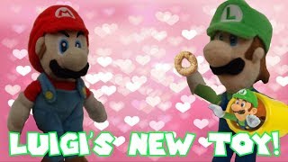 Crazy Mario Bros: Luigi's New Toy!