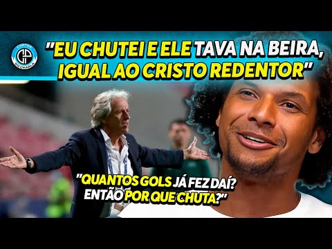 TENTE NÃO RIR COM ESSA RESENHA HISTÓRICA DO JORGE JESUS COM ARÃO 🤣🤣🤣