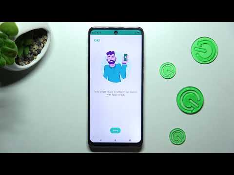 How to Manage Face Recognition on Motorola One 5G Ace - Set Up Face Unlock
