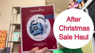 American Girl Christmas Sale Haul- Dolly Dreams 879