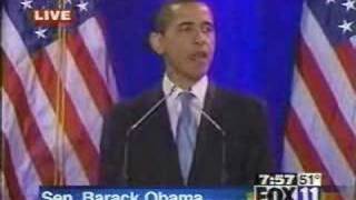 Obamas speech on race Video