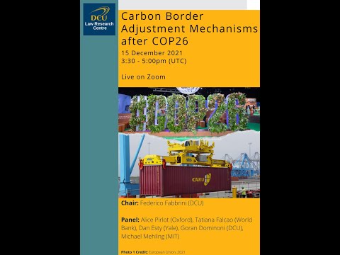 Carbon Border Adjustment Mechanisms after COP26