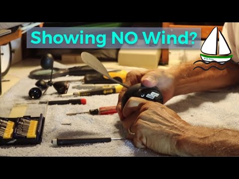 How to Fix a Tacktick/Raymarine Wireless Wind Anemometer(T101)Patrick Childress Sailing 5