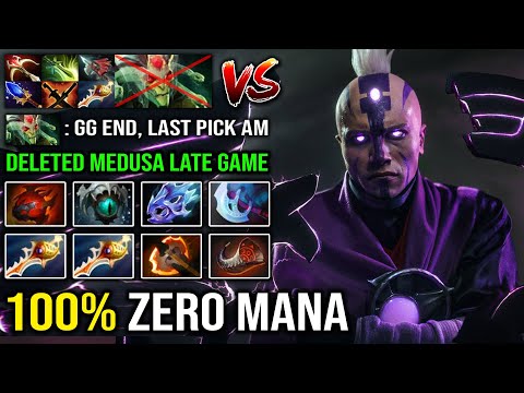 MANA BURN GOD 100% Counter 6 Slotted Late Game Rapier Medusa with Ultra Tank Skadi + Heart Anti Mage