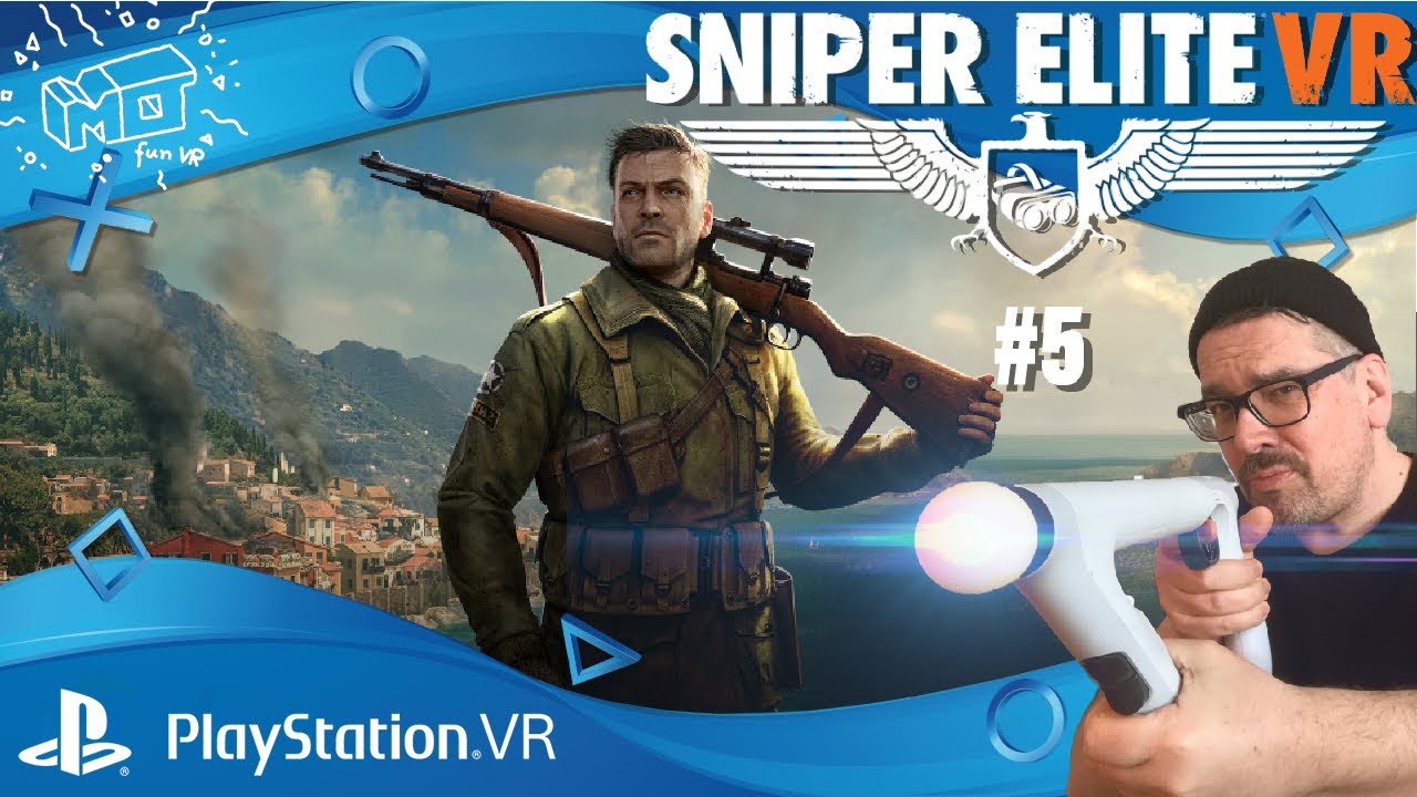 mo fun VR - Sniper elite VR / Playstation VR ._. #5 / VR lets play / deutsch / live