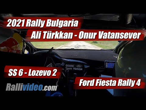 INCAR // 2021 Rally Bulgaria / Ali Türkkan - Onur Vatansever / SS 6 Lozevo 2 / Ford Fiesta Rally 4