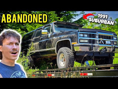 FORGOTTEN Square Body Suburban Pulled from the Woods & Deep Cleaned