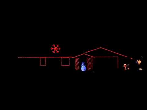 2015 CHRISTMAS LIGHT SHOW THE TRAMMPS DISCO INFERNO