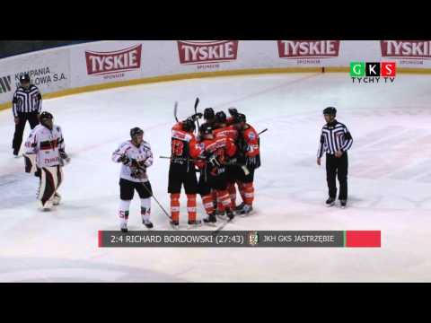 22 Kolejka PLH: GKS Tychy - JKH GKS Jastrzębie 4:7.Skrót meczu.