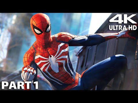Spider-Man Remastered PC Ray Tracing Gameplay Walkthrough Part 1 [4K 60FPS] No Commentary