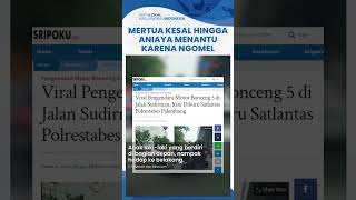 Viral Video Pengendara Sepeda Motor Ngebut Gonceng 5 di Palembang Tak Pakai Helm, Kini Diburu Polisi