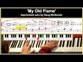 My Old Flame - Solo jazz piano tutorial