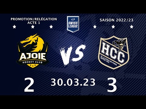 30.03.2023 HC Ajoie - HC La Chaux de Fonds (2-3)