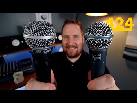 SHURE BETA 58A and SM58: My Favorite Vocal Mic | 424recording.com
