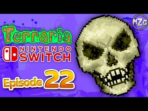 Terraria Nintendo Switch Gameplay Walkthrough - Part 22 - Skeletron Boss Fight!
