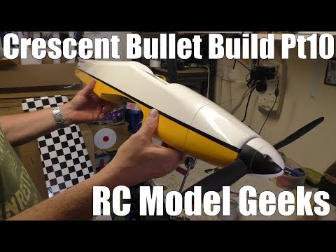 PB Models Crescent Bullet Build Pt10 RC Model Geeks