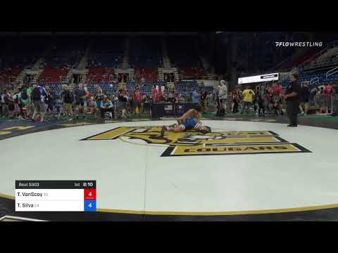 170 Lbs Consi Of 64 #1 - Tanner VanScoy, South Dakota Vs Taythan Silva, California Fe77