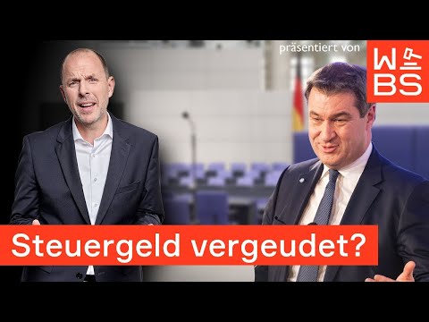 Söder, Wagenknecht & Co. schwänzen Sitzungen: Steuerzahler zahlt fürs Nichtstun | Christian Solmecke