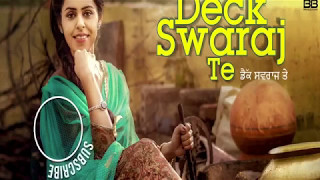 Deck Swaraj Te_Jenny johal (full video song)•latest 2017