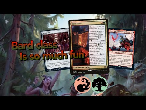 Bard class is too much fun / Gruul Bard Class / MTGA Standard Ranked