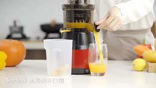 慢磨機台灣使用110V電壓全新六代無鋼網不用刷沖即淨榨汁機三網全配全自動蔬果機果蔬渣汁分離多功能大口徑原汁機果汁機