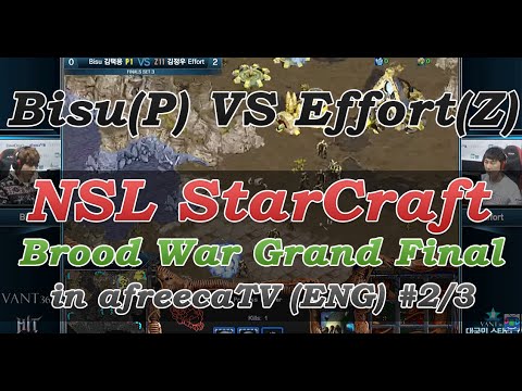 [NSL StarCraft: Brood War]Grand Final Bisu(P) vs Effort(Z) in AfreecaTV(ENG) #2/3