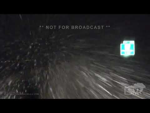 01-16-2022 Forrest City, AR - I40 Intense Snow - Near Zero Visibility