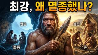 모든 스펙에서 우위였던 네안데르탈인은 왜 멸종했을까?