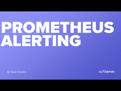 Prometheus Alerting by Taras Hrytsko