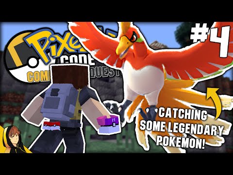 CATCHING LEGENDARY PIXELMON!!! | Minecraft - Pixelmon: Code Community Quests [#4]