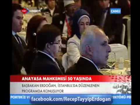 Başbakanımızın, Anayasa Mahkemesi'nin 50. Kuruluş Yıl Dönümü Konuşması -1-