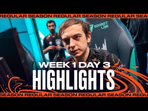 Full Day Highlights | W1 D3 | LEC Spring 2023