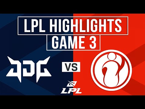 JDG vs IG Highlights Game 3 | LPL 2026 Split 1 | JD Gaming vs Invictus Gaming