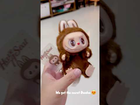 We got the Secret Duoduo Labubu!!! #unboxing #labubu #duoduo #shorts