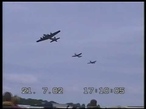 B17 P51 and a P47 in formation at Riat 2002